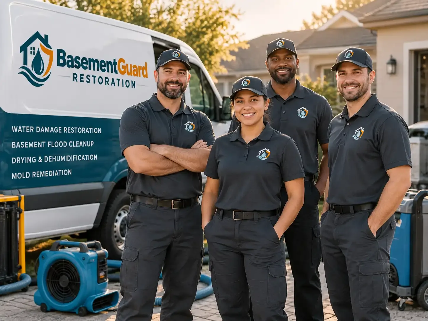Basement Water Damage Restoration company in Six Mile Run, PA